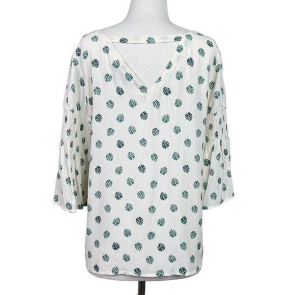 Loft Blouse Size Small Palm Leaf - Picture 1 of 5